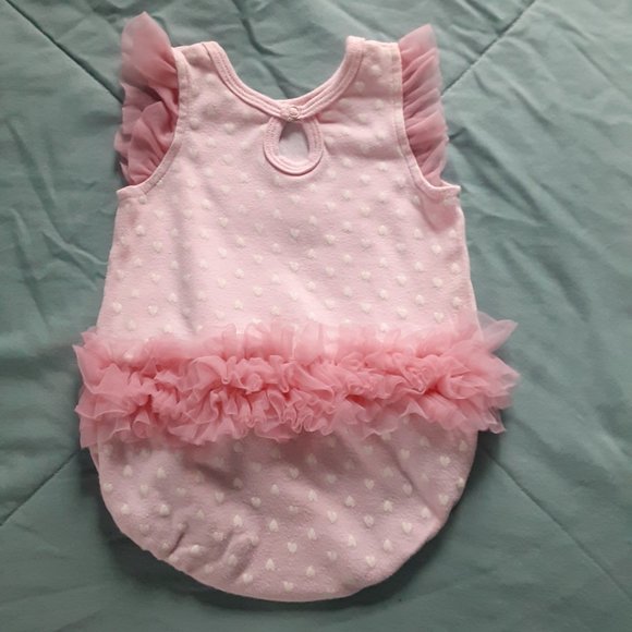 Baby Girl Clothes Lot Of Six Size 6-9 Months Minnie Mouse/Easter Bunny - Picture 7 of 16